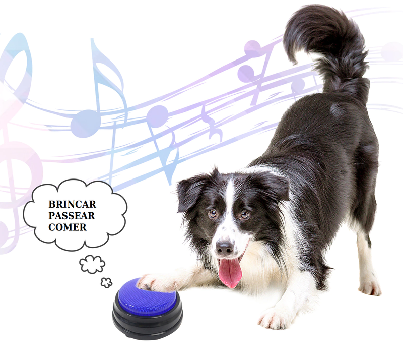 Ensine seu Pet a Falar - Botões Graváveis | Para Cachorro
