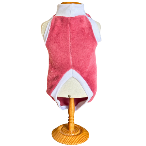 Blusa Fleece Ursinho Rosa