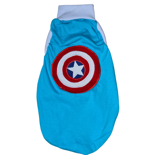 Blusa Bordada Capitão América