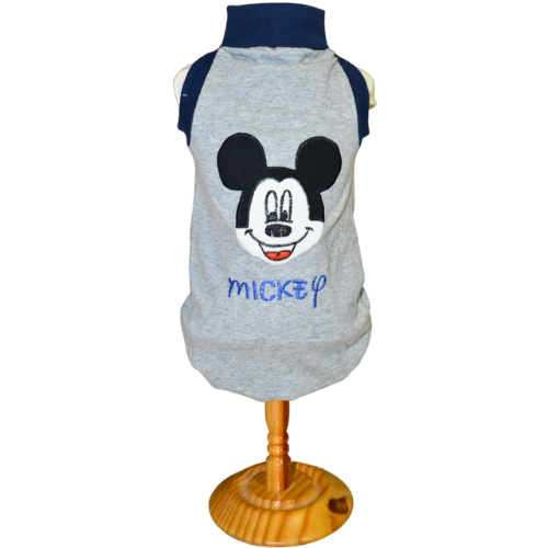 Blusa Bordada Mickey Para Cães e Gatos
