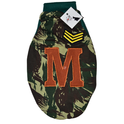 Blusa Estampada Military