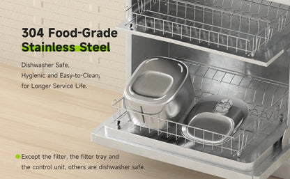 Fonte para Gatos Grande 4L Inox Sem Fio – Bebedouro Automático com Sensor e Bateria Recarregável