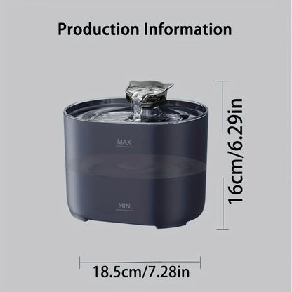 Bebedouro Automático para Gatos com Sensor de Movimento  — Bebedouro Elétrico com Filtros e Reservatório de 2,2 litros (Cópia)