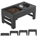 Comedouro Ergonômico para Cocker Spaniel – Altura Ajustável + Sistema Slow Feeder
