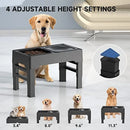 Comedouro Ergonômico para Cocker Spaniel – Altura Ajustável + Sistema Slow Feeder
