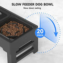 Comedouro Ergonômico para Cocker Spaniel – Altura Ajustável + Sistema Slow Feeder
