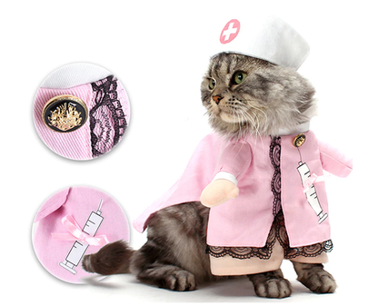 Fantasia Pet Enfermeira | Para Cachorro e Gato