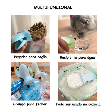 MEDIDOR DE RAÇÃO COM CLIPE