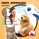 Pente Antipulgas Elétrico | Para Cachorro e Gato
