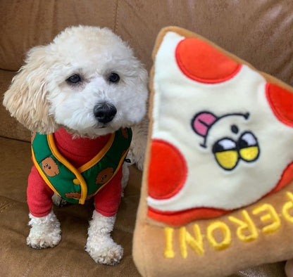 Pizza de Pelúcia | Para Cachorro