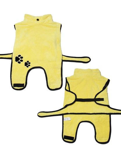 Roupão Atoalhado Ultra Absorvente | Para Cachorro