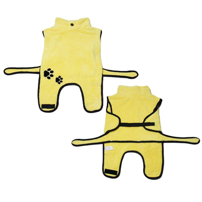 Roupão Atoalhado Ultra Absorvente | Para Cachorro