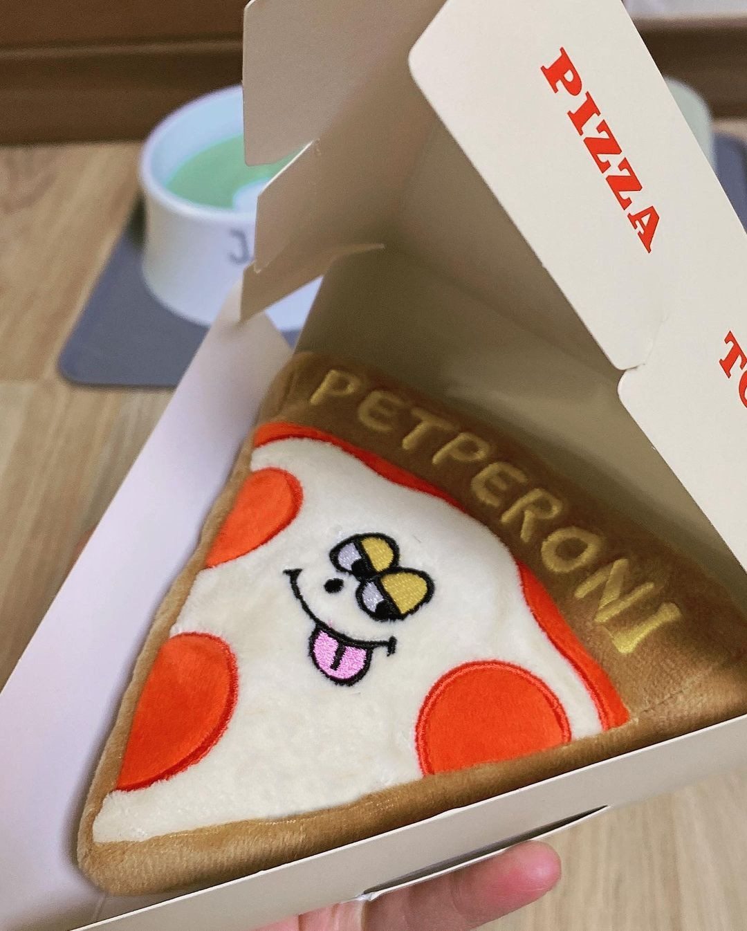 Pizza de Pelúcia | Para Cachorro