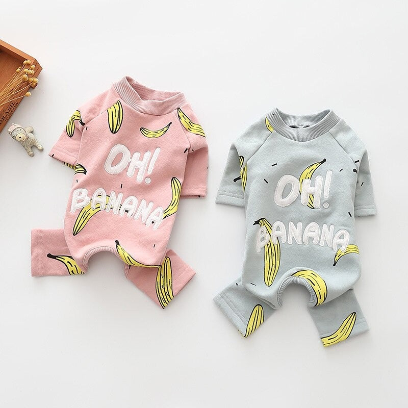 Macacão Bananinha | Para Cachorro