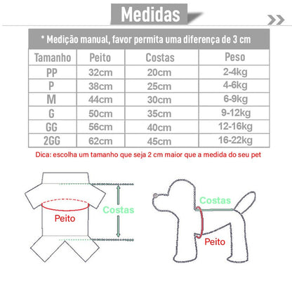 Moletom Pet Pompomzinho™ | Roupa Para Cachorro